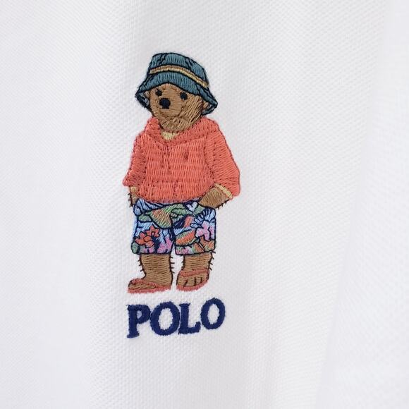 NWT POLO RALPH LAUREN Custom Classic SS Bear Polo Shirt Men's 3XLT *Minor Flaw* - Picture 1 of 11